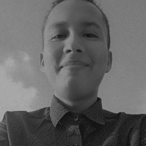Foto em preto e branco de Manoel Victor
